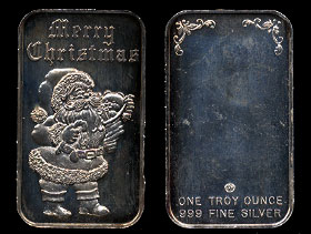 APM-23 (1984) Merry Christmas Silver Artbar