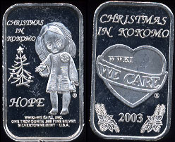ST (2003) *Mishandled* Christmas in KOKOMO Silver Artbar