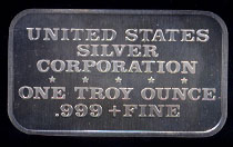 United States Silver Corporation 12 Days of Christmas Silver Artbar Set