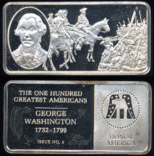 FM-WASHINGTON George Washington Silver Artbar