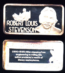 HAM-604 Robert Louis Stevenson Silver Artbar