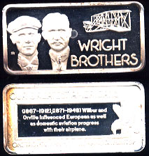 HAM-607 Wright Brothers Silver Artbar