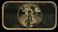 WM-50G St. Gaudens $20 Gold Silver Artbar