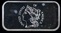 WM-63 3-cent Nickel Piece Silver Artbar