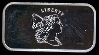 WM-65 Liberty Cap Cent Silver Artbar