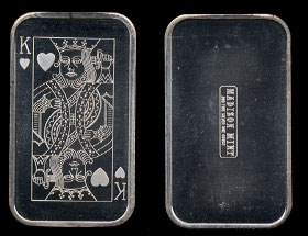 MAD-113 King of Hearts Silver Bar