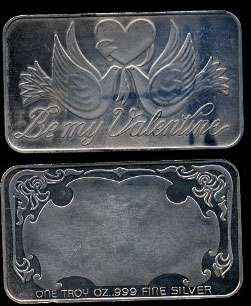 DCP-13  Be My Valentine Silver Artbar