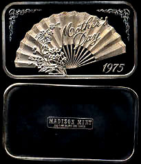 MAD-121 Mother's Day 1975 Silver Artbar
