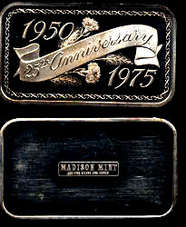 MAD-32 25th Anniversary 1975 Silver Artbar