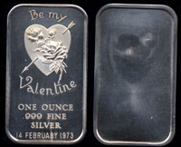 MAD-48 Be My Valentine 14 February 1973 Silver Artbar