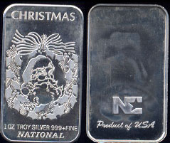 NA-145 (1992) Christmas Silver Artbar