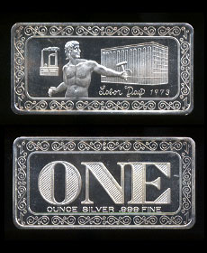 ONE-2 Labor Day 1973 Silver Artbar