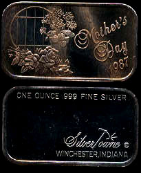 Mother's / Father's Day Silver Art Bars
