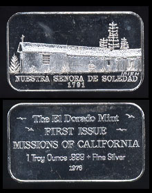 EDM-19 (1976) Nuestra Senora De Soledad Silver Artbar