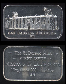 EDM-9V (1976) San Gabriel Arcangel Silver Artbar