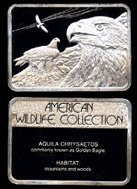 HAM-285 Golden Eagle Silver Artbar