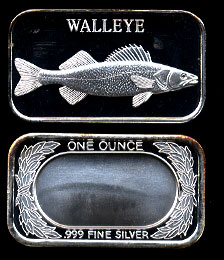 ST-226 Walleye Silver Artbar