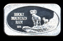 USSC-173 Rocky Mountain Ram Silver Artbar