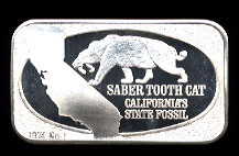 USSC-191 Saber Tooth Cat Silver Artbar