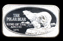 USSC-195 The Polar Bear Silver Artbar