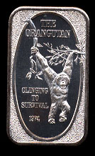 USSC-59 The Orangutan Silver Artbar