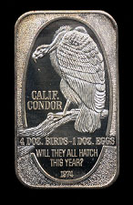 USSC-61 California Condor Silver Artbar
