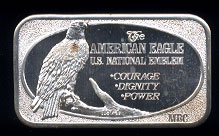 USSC-89 The American Eagle Silver Artbar