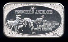 USSC-91 The Pronghorn Antelope Silver Artbar