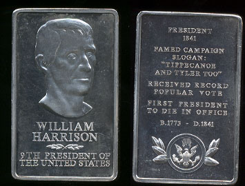 William Harrison 5000 grain Sterling Silver Artbar
