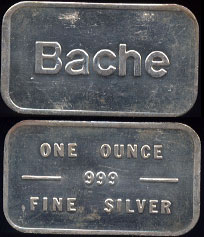 PM-5(22) Bache No Serial Number Silver Artbar