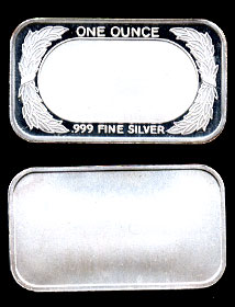 ST-95 (1989) Silvertowne Mint Silver Artbar