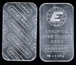 El-9V Englehard 1981 silver bar