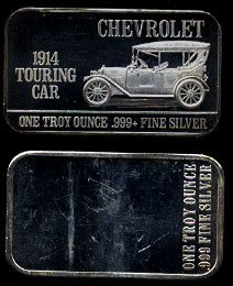 APM-8 Chevrolet 1914 Touring Car Art Bar