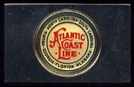 Atlantic Coast Line Train Silver Artbar
