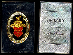 Packard Enameled Sterling Silver Art Bar