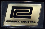 Penn Central Train Silver Artbar