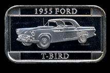 ST-101 1955 Ford T.Bird Silver Artbar