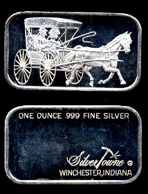 ST-15 (1982) Horse and Buggy  Silver Bar