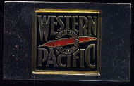 Western Pacific Train Bar Silver Artbar