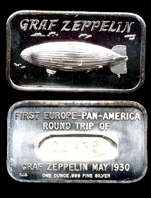 MLM-14 (1974) Graf Zeppelin Silver Bar