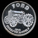 Silvertowne Ford 1918 Fordson Model F Silver Round