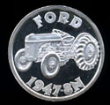 Silvertowne Ford 1947-8N Silver Round