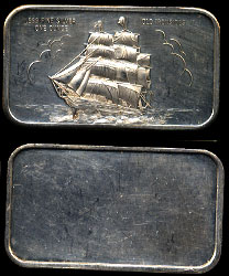 MAD-10  Old Ironsides Silver artbar