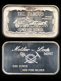 MLM-9V2 (1973) The Famous Concord Stage Silver Artbar