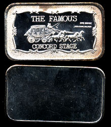 MLM-9V4 (1973) The Famous Concord Stage Silver Artbar
