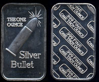 SB-2  Silver Bullet Silver Bar