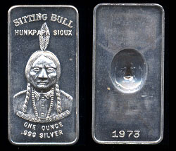 PAT-4 Sitting Bull Silver Artbar