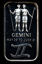 MAD-211 Gemini Silver Artbar