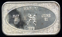 USSC-16 Gemini Silver Artbar