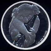2007 Koala Australian Silver Coin